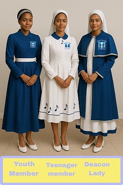 Ladies mix uniforms